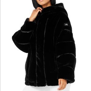 Alo Yoga Knock Out Faux Fur Jacket